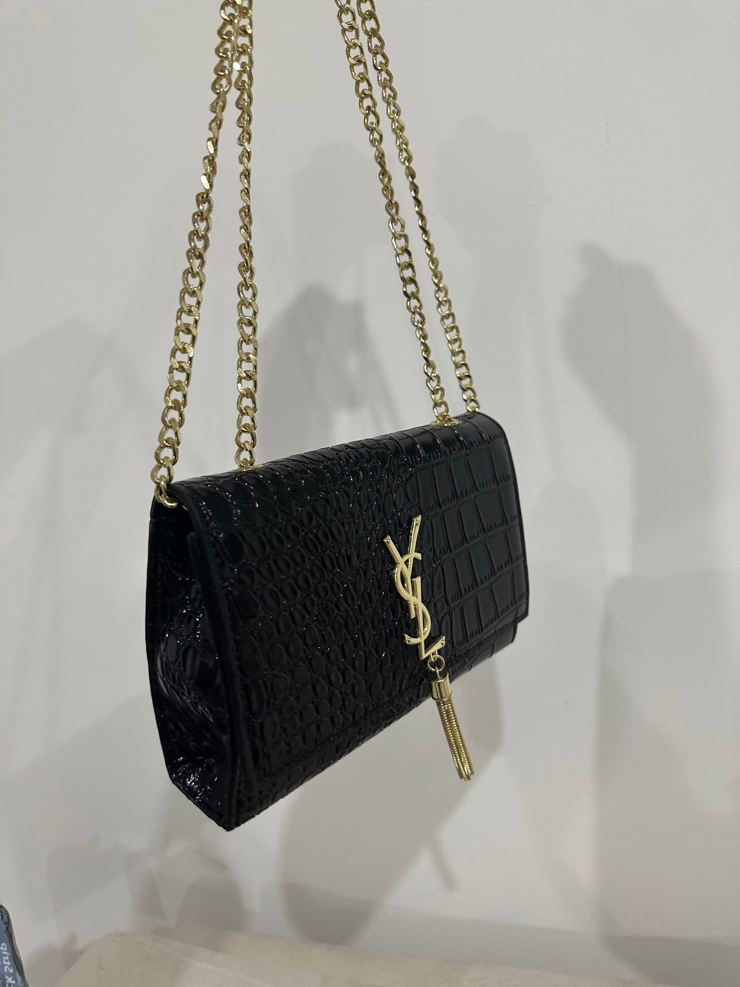 Crocodile cross body bag