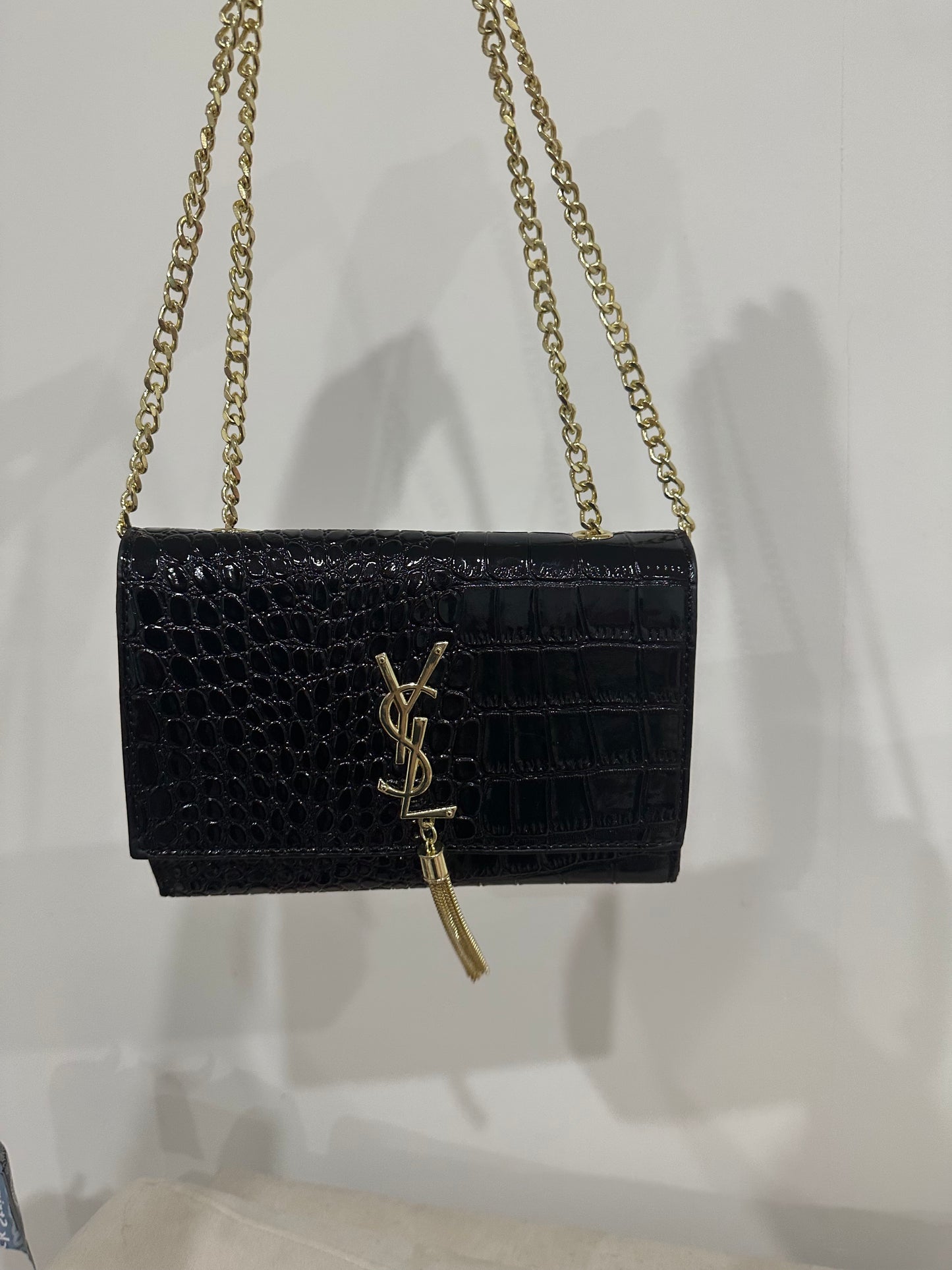 Crocodile cross body bag